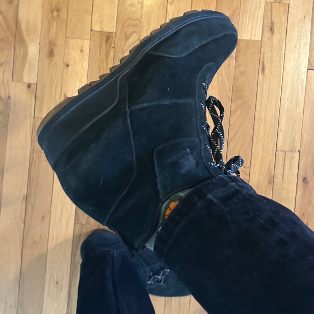 Sorel Evie Suede Wedges EUC